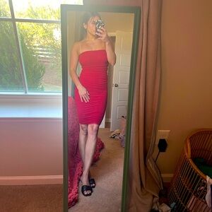 Fuzzi NWT red tube dress